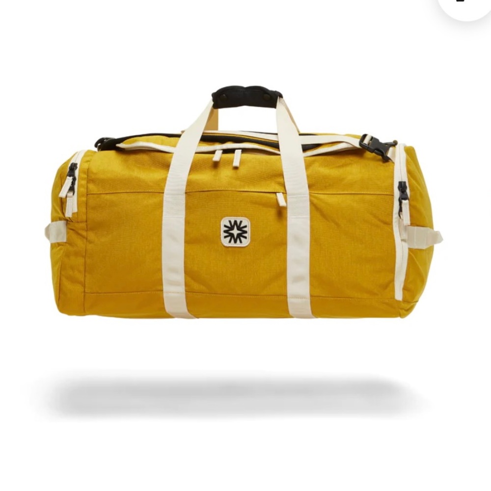 Walker Family Goods Valley Duffle in Yellow
